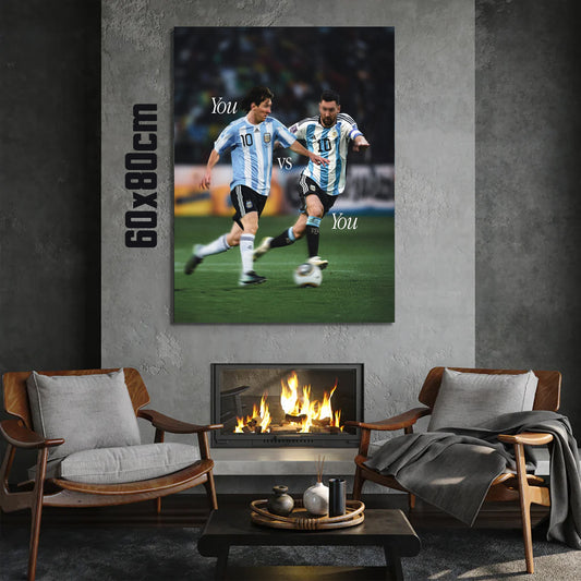 YOU VS YOU – Motivational Wall Art 0.6x0.8m