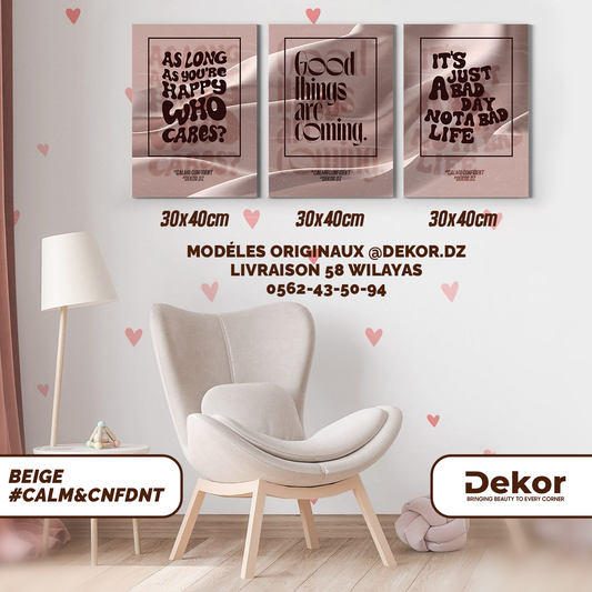 Pack de 3 cadres (#GIRLPWR)