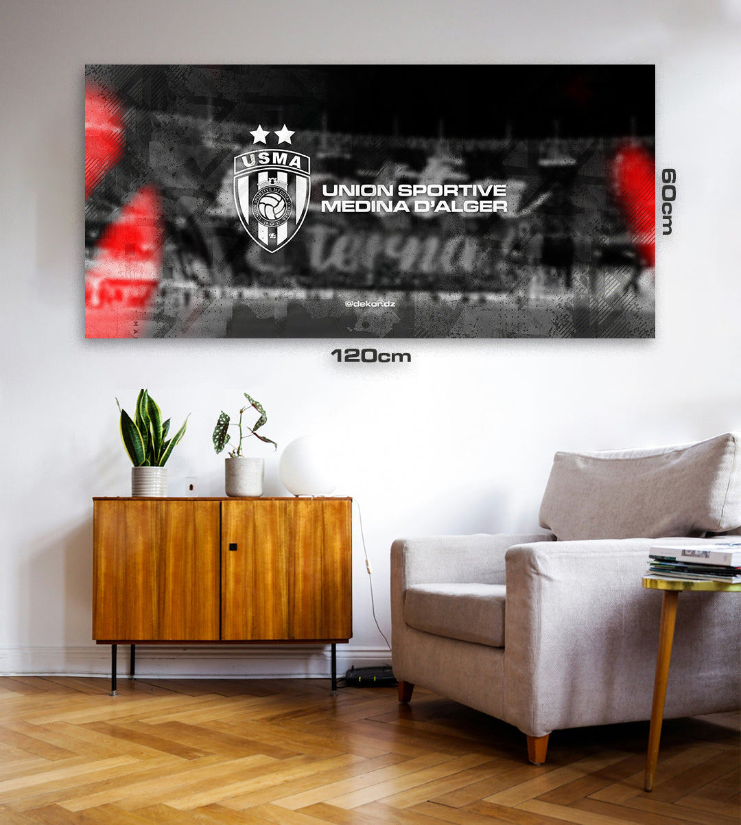 Wide - Tableau en bois mdf 1.2x0.6m